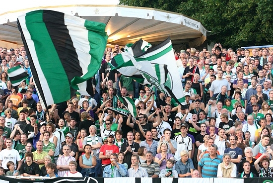 Fans SC Preussen Muenster Pokal Hertha BSC Berlin