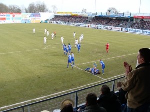 Jubel Feude Tor Lotte gegen Muenster Maerz 2011