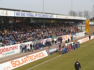 Tribuene Lotte Spiel gegen den SC Preussen Muenster 2011