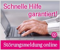 Haende auf Laptop-Tastatur