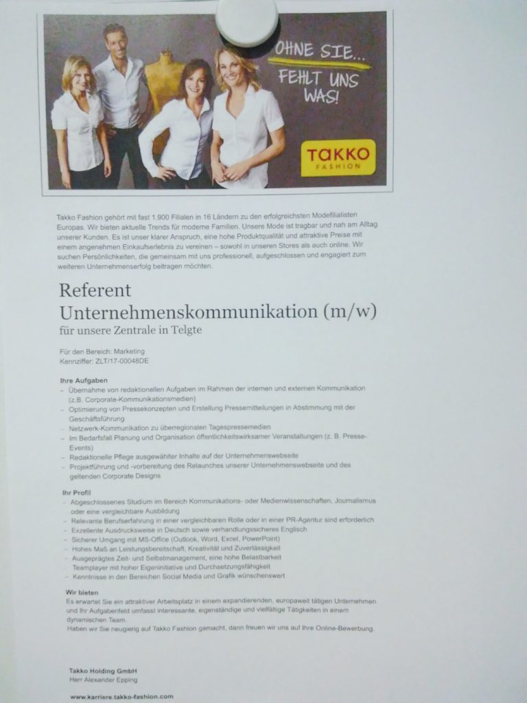 Referent_Unternehmenskommunikation_Takko_Fashion_Muenster