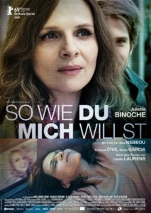 Plakat zum Film So wie Du mich willst. Von Alamode Filmverleih